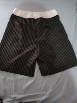 Bermudas casuales de rayas