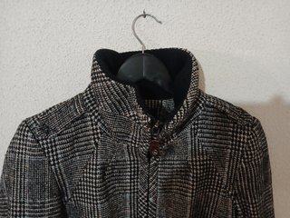 Chaqueta - Zara Basic - Pata de Gallo - Talla L