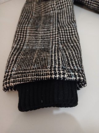 Chaqueta - Zara Basic - Pata de Gallo - Talla L