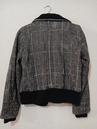 Chaqueta - Zara Basic - Pata de Gallo - Talla L