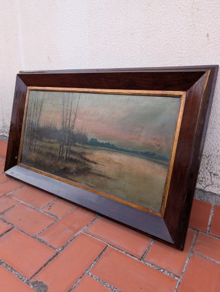 Cuadro antiguo óleo