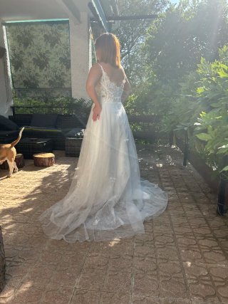 Vestido de Novia Escote Corazón