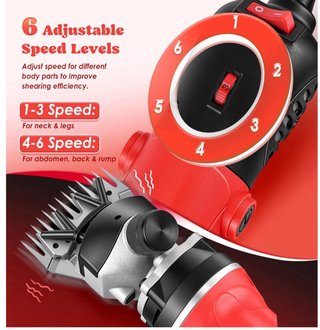 Esquiladora Eléctrica 1000W 2400 RPM