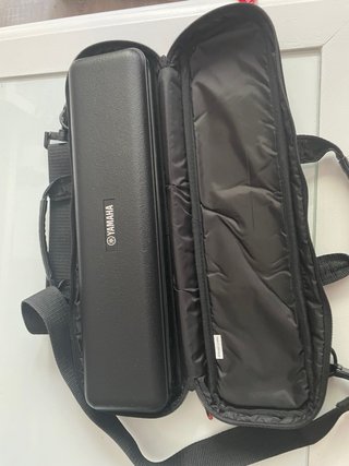 2 Funda Estuche negra Yamaha de Flauta Travesera