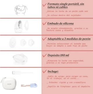 Sacaleches Eléctrico Suavinex Mothering