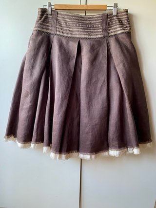 Falda Zara Ramio Talla XL