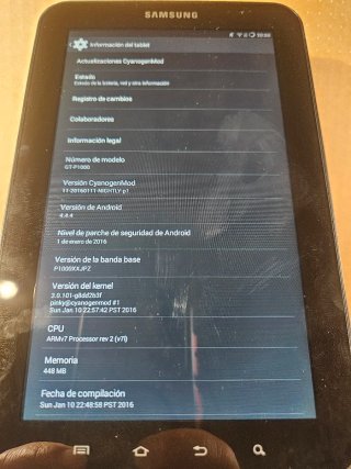 Samsung Galaxy Tab GT-P100
