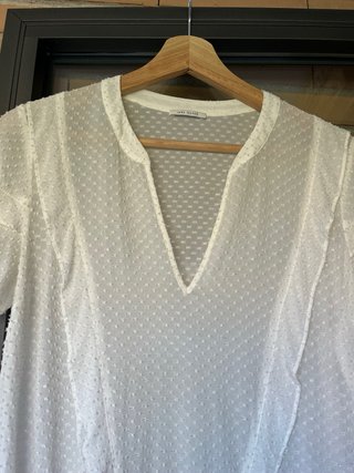 Blusa blanca IKKS Talla 36