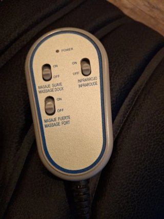 Cojín Masajeador Eléctrico con Infrarrojos