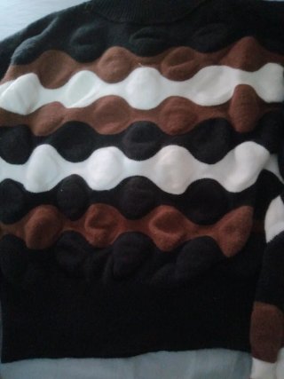Jersey de punto con ondas