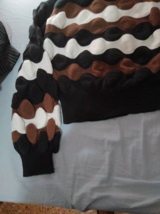 Jersey de punto con ondas