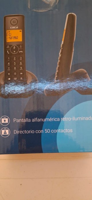 Teléfono Inalámbrico Digi Negro ENTREGO EN MANO