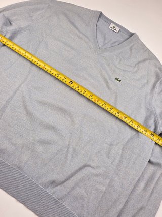 Vintage Lacoste Polo Sweater LongSleeve Celeste St
