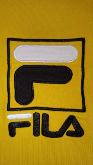 Camiseta Fila Amarilla Talla XL/L