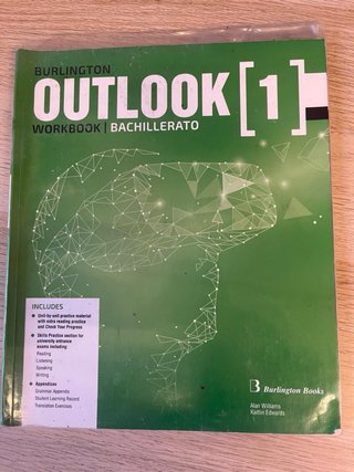 Libro y Workbook sin usar Ingles 1Bachillerato
