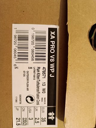 Zapatillas Salomon Moradas y Rosas