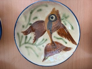 Cerámica La Bisbal - Platos y Cuencos Peces