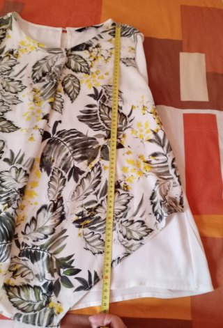 Blusa blanca  mujer
