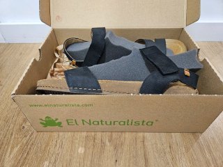 Sandalias Hombre El Naturista,  Negras Talla 43