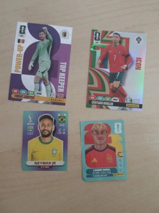 Cromos Panini Mundial 2026 (Neymar, 2022)
