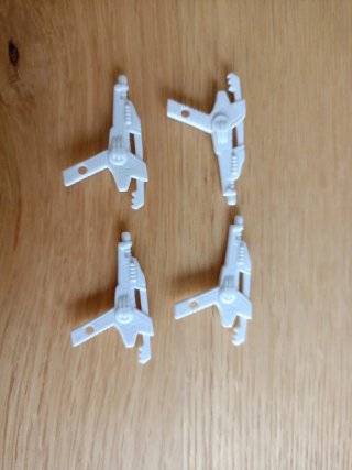 Blaster Power Rangers Blanco
