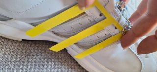 Zapatillas Adidas Neo Blancas + tiras intercambles
