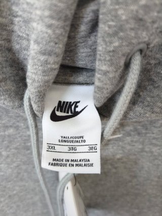 Casaco Nike Cinza Tamanho M