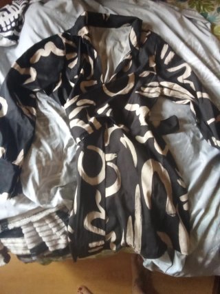 Vestido estampado mujer elegante