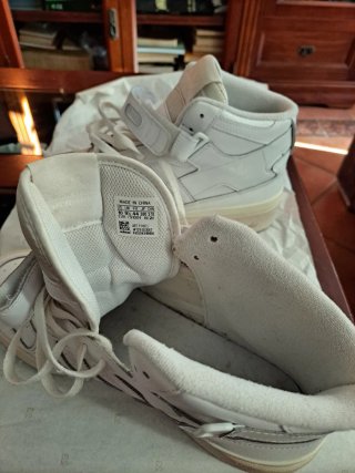 Adidas Forum High Beige/Blanco Talla 44
