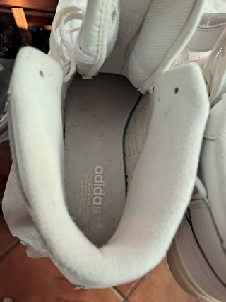 Adidas Forum High Beige/Blanco Talla 44