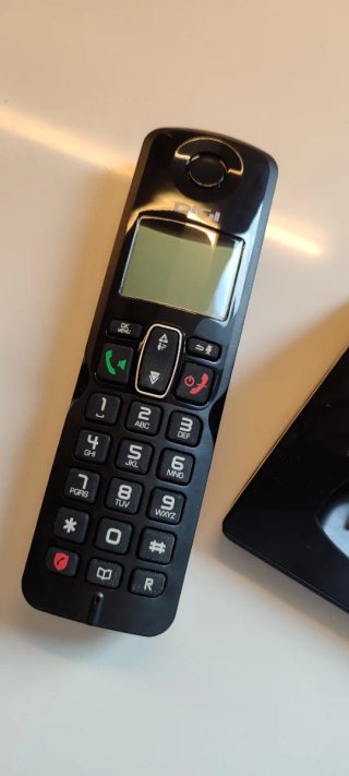 Teléfono Inalámbrico DIGI Negro