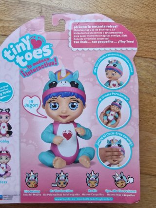 2 Muñecas Interactivas Tiny Toes
