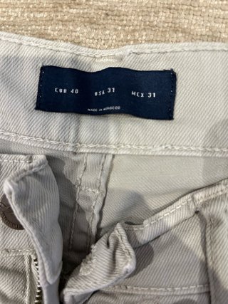 Pantalón corto vaquero Zara