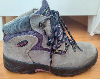 Botas Goretex Chiruca Marrón y Morado Talla 37