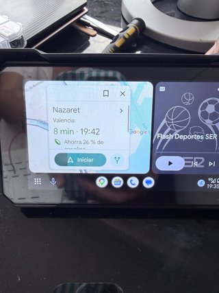 Navegador GPS para Moto Android CarPlay
