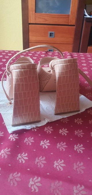 Sandalias Forever 21 Beige Plataforma