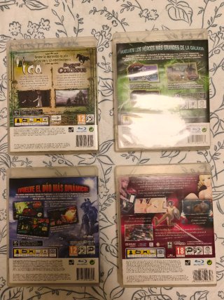 Lote PS3 - 4 juegos en excelente estado (120 €)