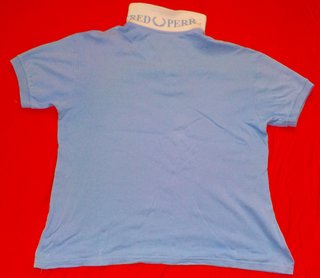 Polo Fred Perry Celeste Talla XL