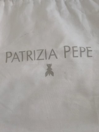 Sacchetti Patrizia Pepe bianchi in tessuto