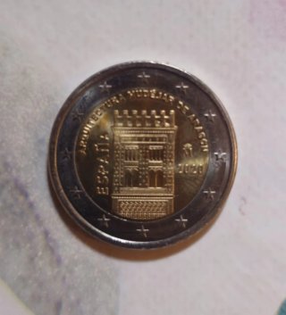 Moneda 2€ España Arquitectura Mudéjar