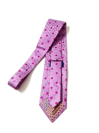 Kenzo Homme / Corbata 100% seda jacquard rosa