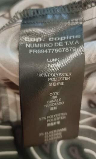 Cop Copine, vestido manga corta