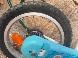 Bicicleta Infantil B'TWIN 14 Azul