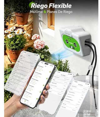 Sistema Riego Automático WiFi RAINPOINT