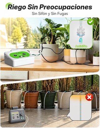 Sistema Riego Automático WiFi RAINPOINT