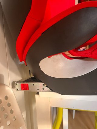Silla Coche Cybex Gold M-fix Roja
