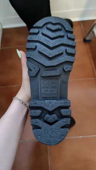 Botas de agua negras