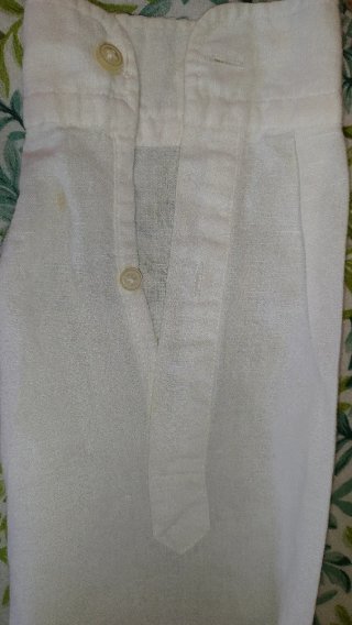 Camisa blanca Zara cuello mao manga corta