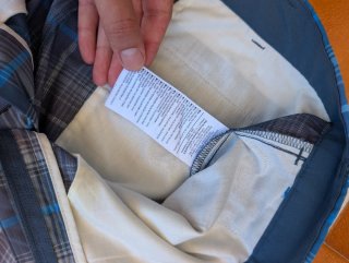 Pantalón Nike Golf Cuadros Azul Gris