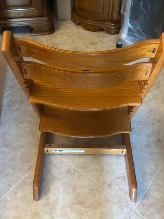 3 Sillas evolutivas Stokke Trona madera